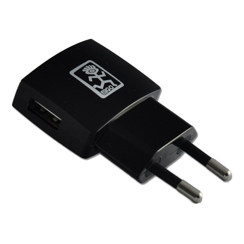 2GO Charger 100V-240V - Black Universal USB