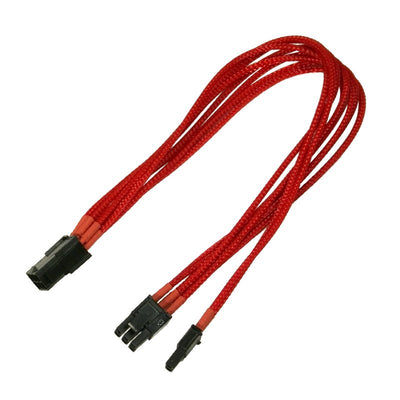 Nanoxia Cable Pci- And 6A 6 + 2 Pines, 30CM, Sencillo, Red — image 1