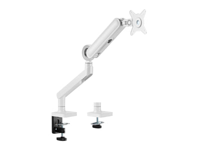 Equip Desk Mount 650185 1 Monitor 17-35 White Aluminium Max. 10.5KG Screen Max.VESA 100X100 Resorte Ga — image 1