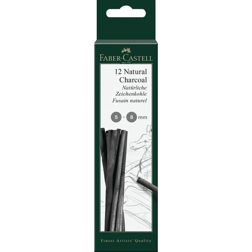 Faber-castell Zeichenkohle Natural Pitt 5-8MM In Bk — image 1