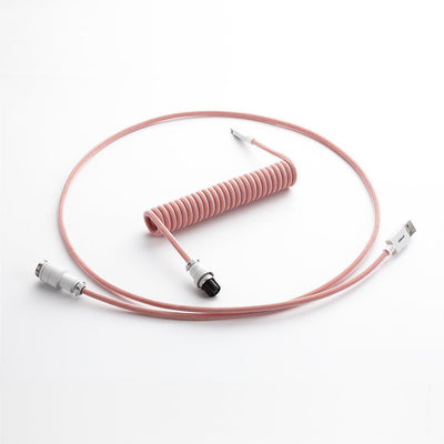 Cablemod Pro Coiled Keyboard USB Cable -c a USB Type a, Orangesicle - 150CM — image 1