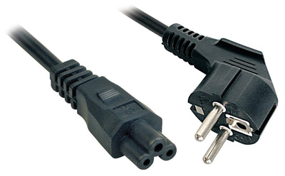 Lindy 2M, Cee 7/7 - IEC 320 C5 Black CEE7/7 C5 Acoplador — image 1