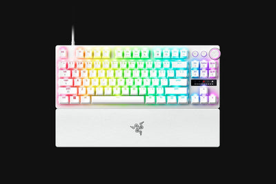 Razer Keyboard Mecánico Huntsman V3 Pro Tenkeyless Layout Us White 8KHZ — image 1