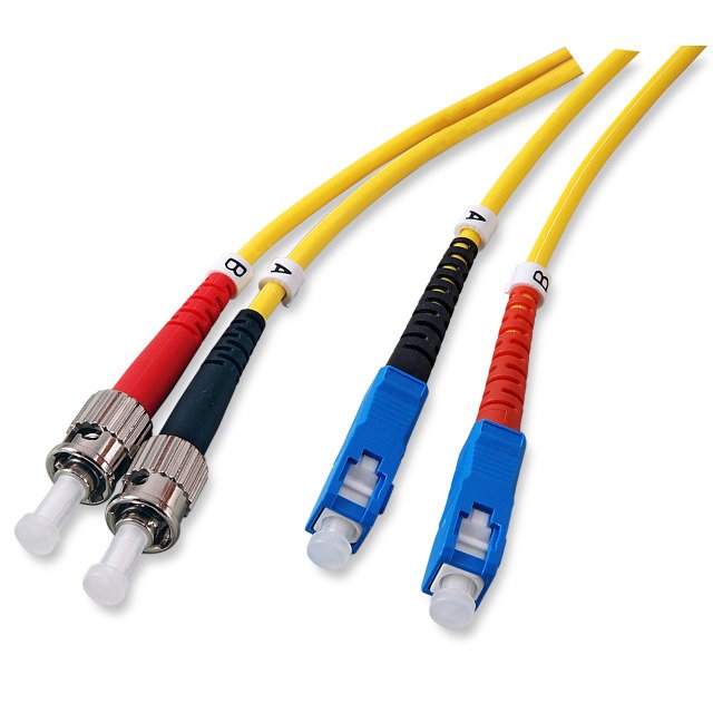 Efb Duplex Network Cable Sc-st OS2 G652D 2M Lszh 3MM Yellow
