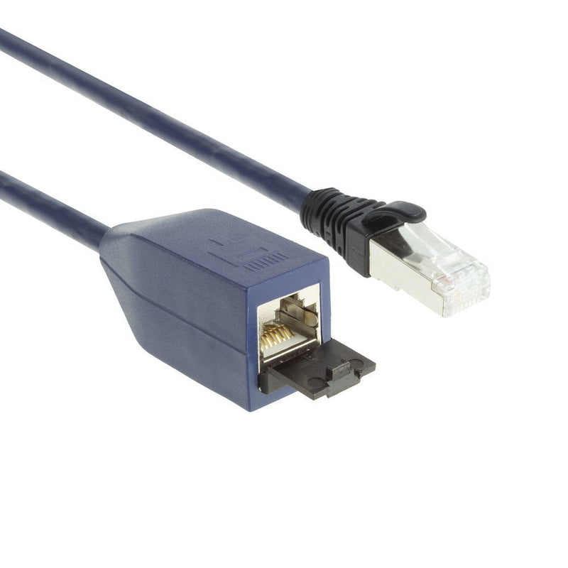 Blue 5 Meters Lszh SFTP CAT.6A Mptl Extension Cable Snagless With RJ45 Connectors