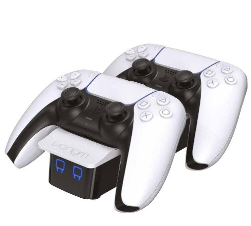 Venom VS5001, Estación Charging Playstation 5, Black White Alámbrico, 1M, 65MM