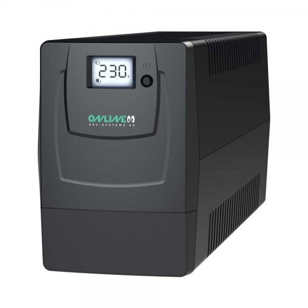 Online Usv Yunto Smile 400 Line-int. 400VA/240W/USB/Schuko/Alarmfunktion
