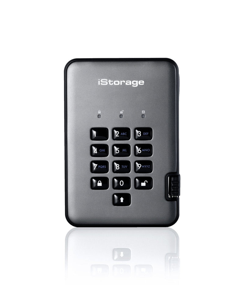 Istorage Drive HDD External Diskashur PRO2 256-BIT 500GB - Classified - Graphite