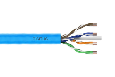 Digitus DK-1613-A-VH-5 Network Cable 500M CAT.6A U/UTP (UTP) Blue — image 1
