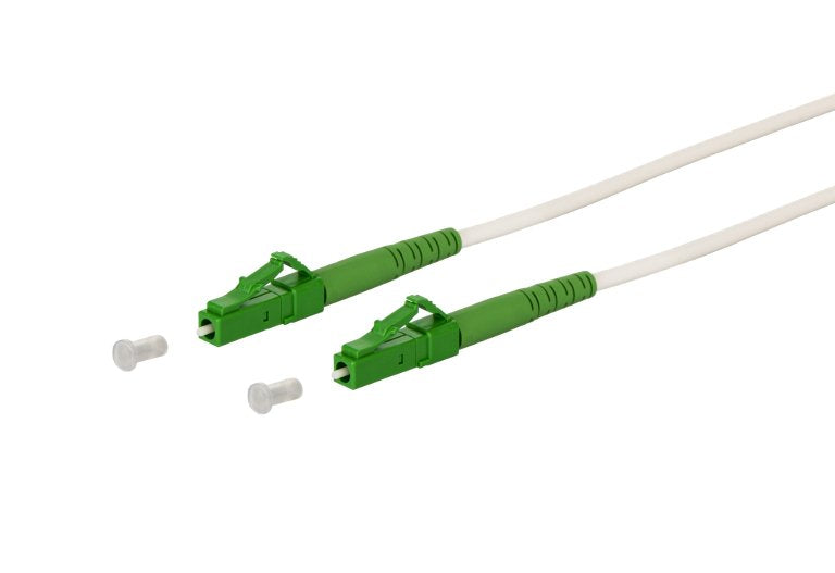 Metz Connect Opdat Network Cable Lc-s Apc Lc-s Apc OS2 White 10,0M
