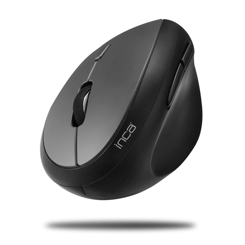 Inca Mouse IWM-279G Vertical, Wireless 1600 Dpi, Grey Minorima
