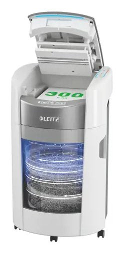 Leitz Trituradora 80420000 Iq Optimax Autofeed 300, P4, 300 Hojas, Bucket 25 L — image 1