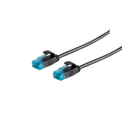 Network Cable Tp CAT.6 U / UTP Slim Black 10.0M — image 1