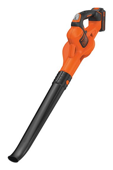 Aspiradora Black & Decker GWC1820PC Hojas 209 Kmh Black Orange 18V Litio