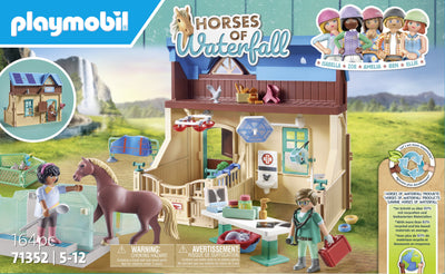 Playmobil 71352 Caballos Cascada Equitación Terapéutica And Consulta Veterinaria, Toy Construcción — image 1