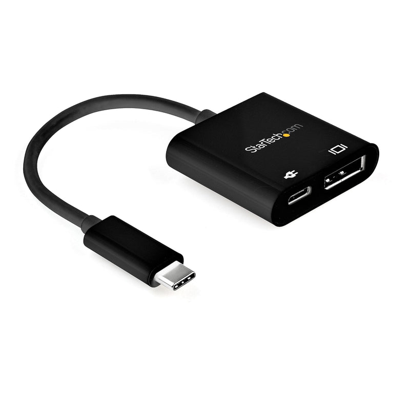 StarTech.com USB C To DisplayPort Adapter With Power Delivery 8K 60HZ/4K 120HZ USB Type C To DP 1.4 Monitor Vi