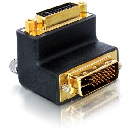 Delock Adapter DVI 29PIN M-h Angulo Recto