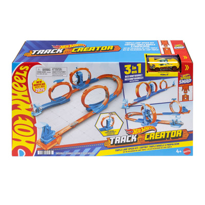 Set Triple Bucle Triple Bucle Creador Pista Wheels Hot, JDW39 — image 1