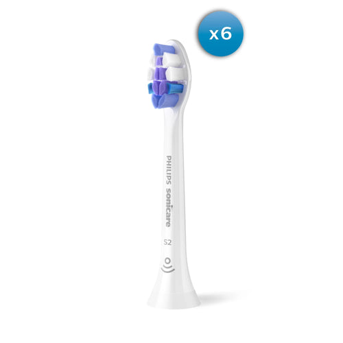 Philips Sensitive HX6056/87 Pack 6 Heads Brushing — image 1
