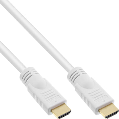 Inline HDMI Cable With Ethernet Male a Male White 7,5M — image 1