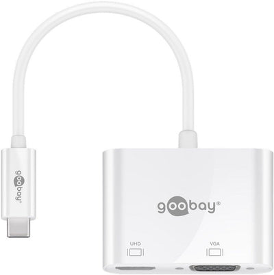 Goobay USB-C Multiport-adapter HDMI + VGA — image 1