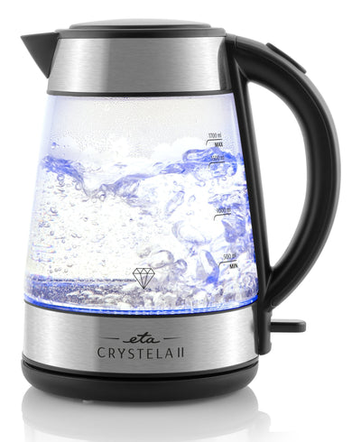 Eta ETA115490000 Crystela Glass Kettle, 1.7 L, 2200W — image 1