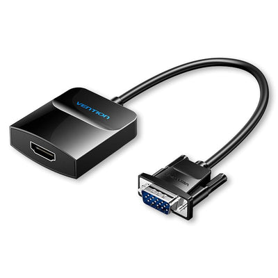Vention Cable Converter Acnbf VGA Male HDMI Female 1M Black — image 1