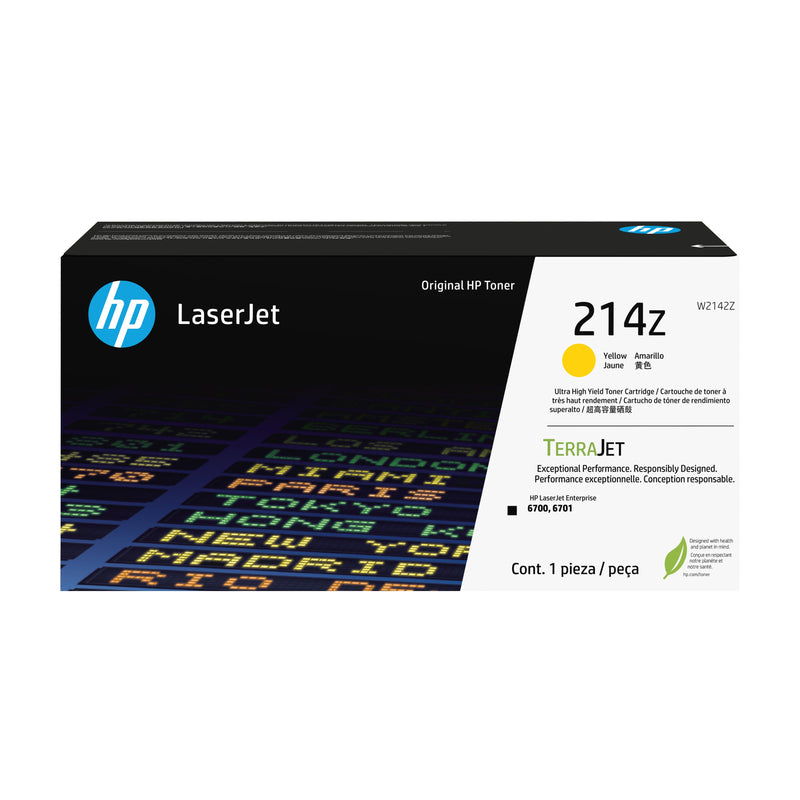 HP Genuine Toner 214Z Yellow W2142Z