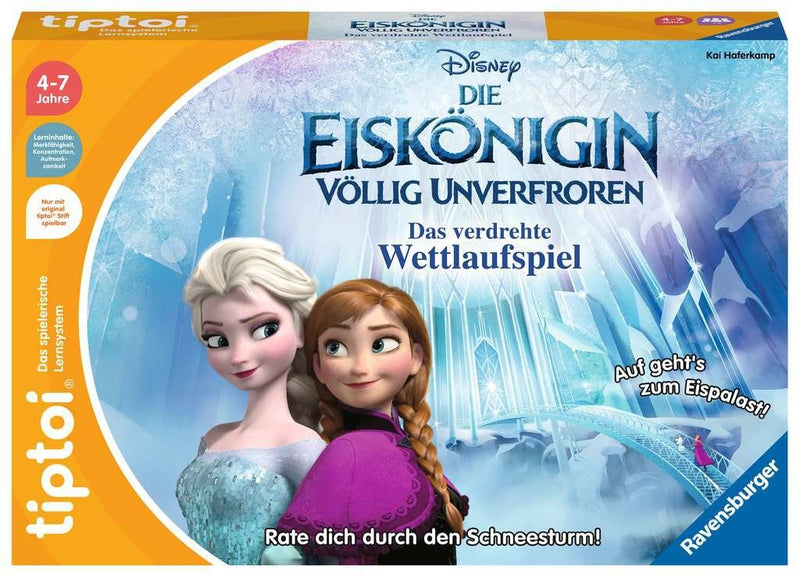Ravensburger Tiptoi Frozen - Completamente Descarado: Retorcido Set Of Carreras, Juego de mesa 00116