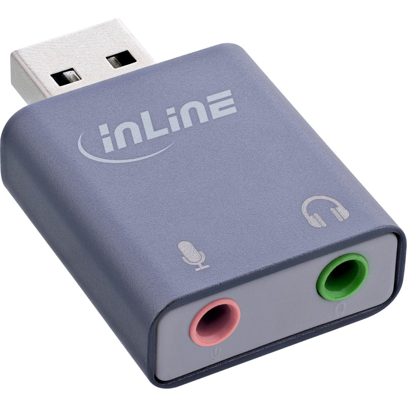 Inline® USB Audio Sound Adapter, USB-A