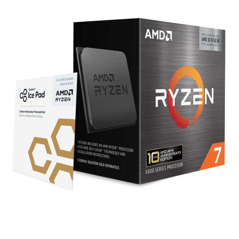 AMD Processor Ryzen 7 5800X3D 3,4GHZ 96MB L3 Box