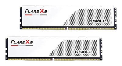 G.skill Memory 64GB DDR5-6000 2X 32GB Kit Dual, RAM White F5-6000J3636F32GX2-FX5W, Flare X5, Intel Xmp, AMD Ex — image 1