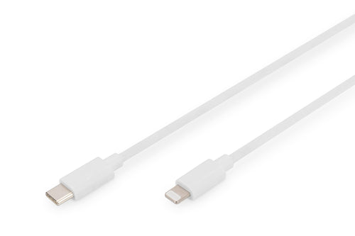 Digitus Cable Daten- / Charging USB-C - Lightning, Mfi 1,0M — image 1