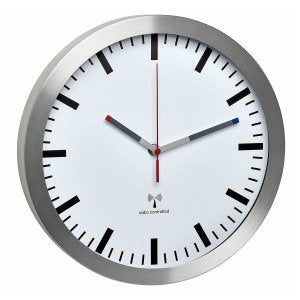 Tfa-dostmann 60.3528.02 Watch Wall Alrededor Aluminium White — image 1