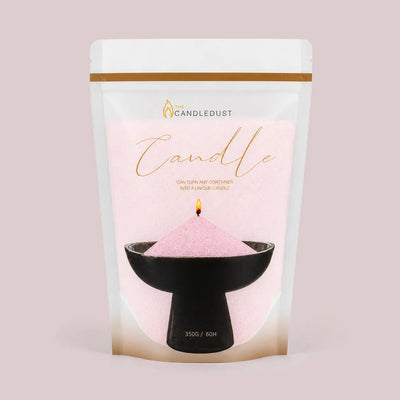 Baby Pink Unscented Candle Sand Refill, 350g