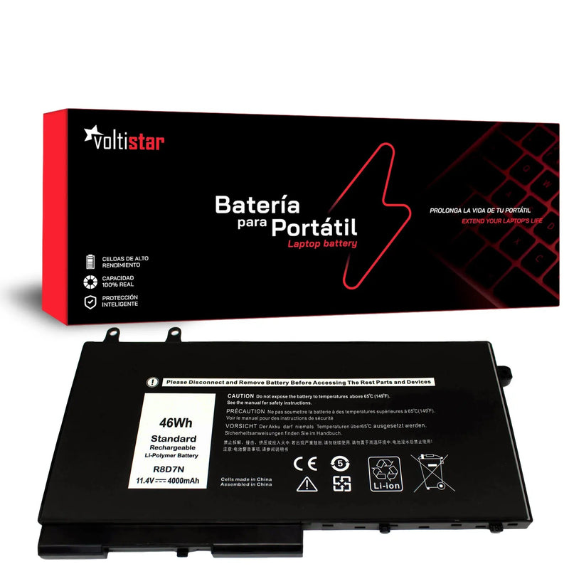 Battery Laptop Dell Precision 3540 3550 Inspiron 7590 7591 R8D7N 1V1XF 4GVMP
