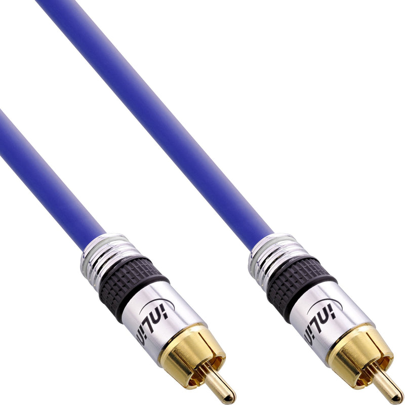 Inline Cable Audio Premium Rca 1X Rca Male a Male 2M