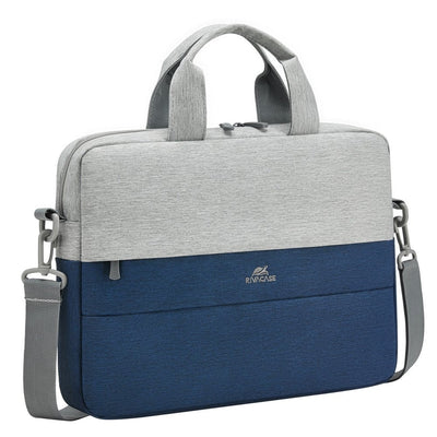 Rivacase Case 14 7522 Grey/Dark Blue Laptop Blue Grey — image 1