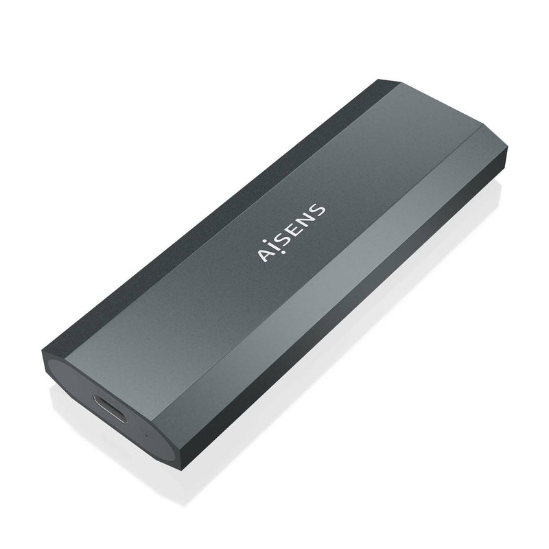 Aisens External Enclosure Drive SSD M.2 Ngff USB 3.2 Without Screws Grey ASM2-029GR