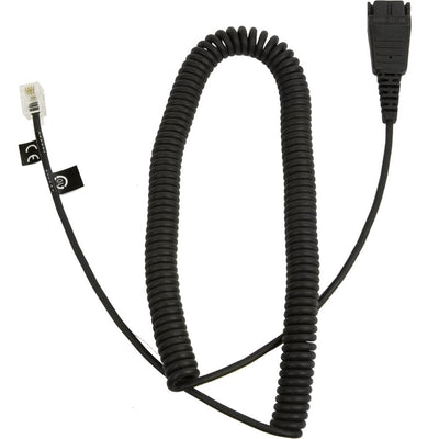 Jabra 8800-01-06 Cable Qd - RJ10 0,5M Black — image 1