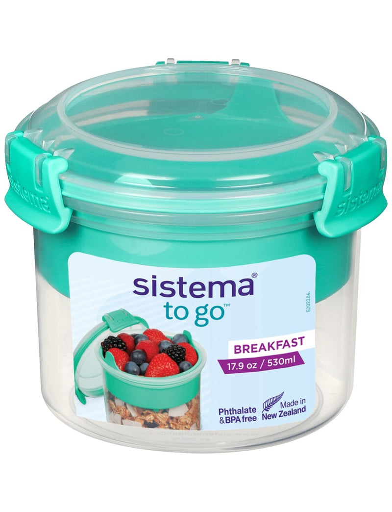 Recipiente Porta Comida To Go 530ML Mint