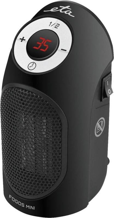 Eta Heater ETA162390000 Mini Fogos, Black — image 1