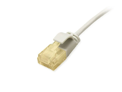 Equip Network Cable CAT.6A Slim U UTP 2x RJ45 0.50M Grey Lszh — image 1