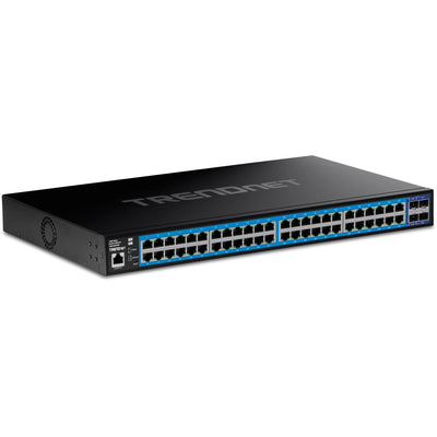 Trendnet Switch TEG-3524S Gestionado Gigabit Ethernet (10/100/1000) Black — image 1