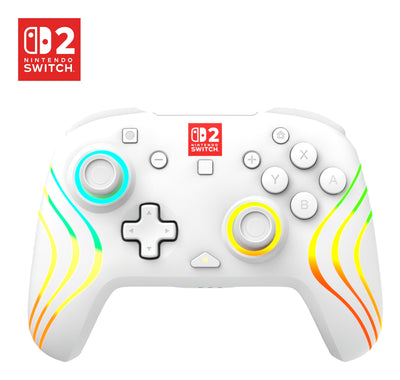 Turtle Beach Afterglow White Controller Set RGB Wireless Nintendo Switch 2 — image 1