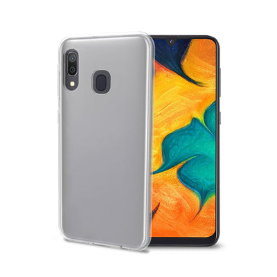 Celly Housing Gelskin Samsung Galaxy A30, Transparent — image 1