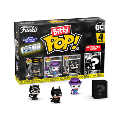 Blister 4 Figuras Bitty Pop DC Comics Batman 85TH Anniversary Batman — image 1