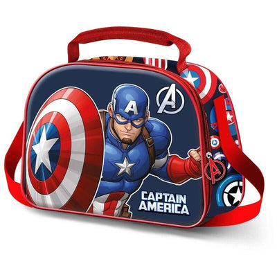 Bag Portameriendas 3D Patriot Capitan America Marvel — image 1