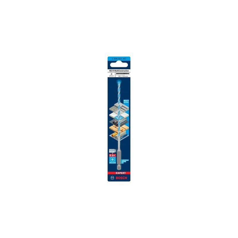 Bosch Professional Expert HEX-9 Ø 4MM, Length Útil 90MM 2608902347