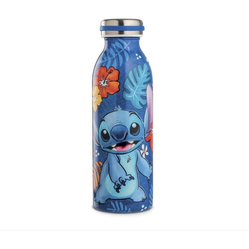 Enesco Bottle Water Stitch Blue 500ML
